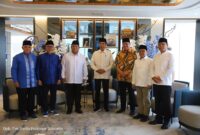 etua Umum (Ketum) Partai Gerindra Prabowo Subianto menghadiri acara 'Silaturahmi Ramadan' yang digelar di kantor DPP PAN. (Dok. Tim Media Prabowo Subianto)
