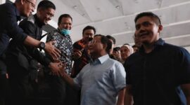 Ketua Umum Partai Gerindra Prabowo Subianto menghadiri acara konser orkestra Dewa 19 bertajuk “A Night At The Orchestra