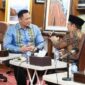 Ketua Umum Partai Demokrat Agus Harimurti Yudhoyono (kiri) dan Ketua Umum PKB Muhaimin Iskandar. (Instagram.com/@agusyudhoyono) 