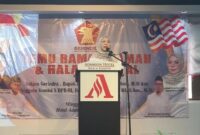 Anggota DPR Fraksi Gerindra Hj Himmatul Aliyah menghadiri konsolidasi bersama pengurus DPLN Gerindra Malaysia. (Dok. Tim Media Partai Gerindra) 
 