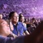 Menteri Pertahanan Prabowo Subianto menghadiri Konser 3 Dekade Perjalanan Cinta Ari Lasso, Jakarta, Sabtu malam, 8 Juli 2023. (Instagram.com/@prabowo)