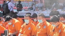 Bareskrim Polri Sita Uang Rp1,2 di BSD Tangerang Terkait Jaringan Narkotika Internasional. (Instagram.com/@spripimpoldakalsel) 
 