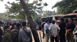  Aliansi Mahasiswa Kalimantan Barat Untuk Keutuhan Bangsa (AMKB2) menggelar aksi kawal surat rakyat di depan Kantor Tim Kampanye Daerah (TKD) Kalimantan Barat. (Dok. AMKB2)