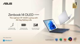 Foto : ASUS Zenbook 14 OLED, Pilihan Laptop Terbaik untuk Produktivitas Tinggi