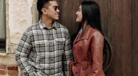 Ketua Umum Partai Solidaritas Indonesia (PSI), Kaesang Pangarep bersama Istri, Erina Gudono. (Instagram.com @
kaesangp)