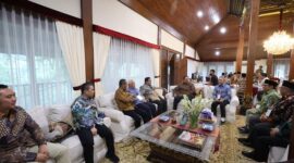 Silaturahmi Koalisi Indonesia Maju di Padepokan Garuda Yaksa, Hambalang, Bogor, Jawa Barat. (Dok. Tim Media Prabowo)