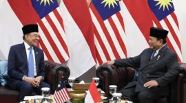 Pertemuan bilateral Prabowo dan Anwar Ibrahim ditandai dengan semangat persaudaraan dan tekad menjaga perdamaian Asia Tenggara. (Dok. Tim Media Prabowo)